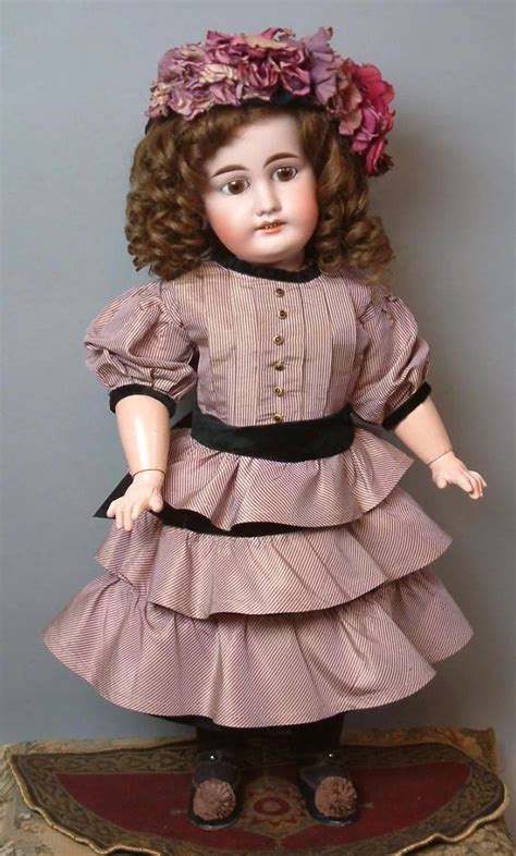 Gebrüder Kuhnlenz Dolls (1884-1935) (Bavaria,Germany) — 22'' Bisque ...