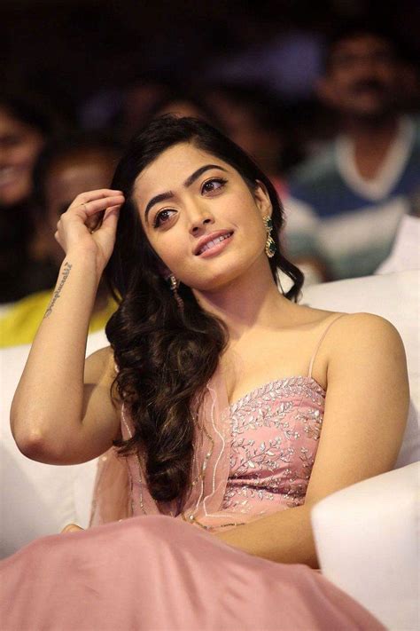 Rashmika Mandanna Stills at Geetha Govindam Audio Launch