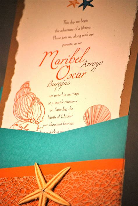 Beach Theme Wedding Invitation by OuttheBoxCreative on Etsy | Beach theme wedding invitations ...