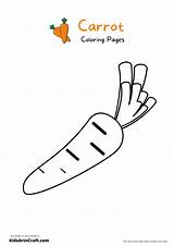 Carrot Coloring Pages Carrots Drawing Line Vegetables Clipartmag  sketch template