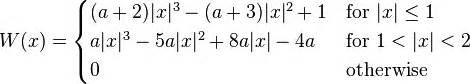 convolution matrix for image scaling - Signal Processing Stack Exchange