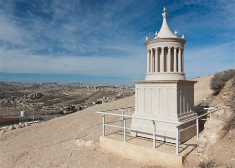 King Herod S Tomb Reconstruction Stock Photo - Image of memorial ...