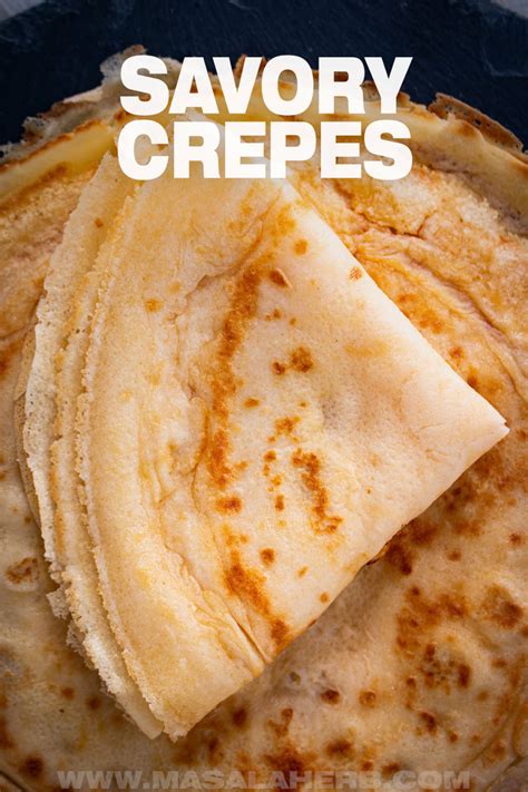 Skillet French Savory Crêpe Recipe