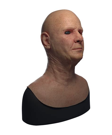 Silicone Mask | Realistic Elderly Man Disguise Mask