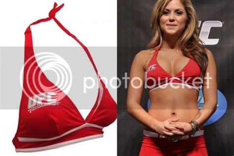 UFC Octagon Ring Girls Red Replica Uniform Outfit Top | eBay