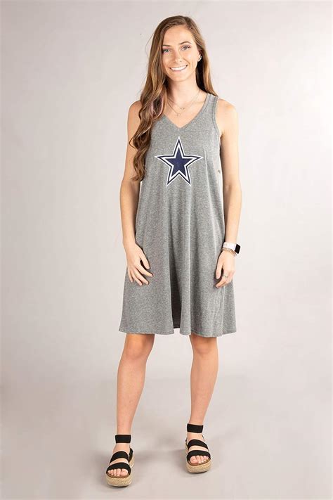 Amazon.com : Dallas Cowboys Women's Logo Swing Dress : Sports & Outdoors