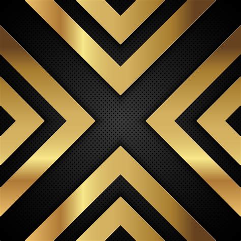 #line #metal #gold #black #background #arrow #metallic #shapes #perforated #4K #wallpaper # ...