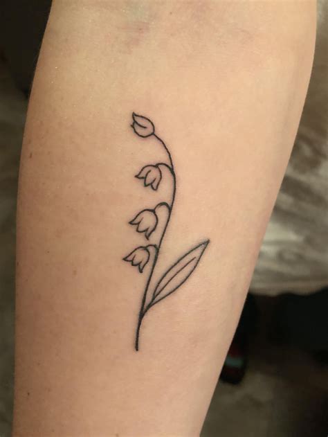 Lily of the Valley done by Patrick at Autonomy Tattoo in Rochester, MN ...