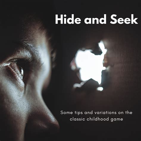 How to Play Hide and Seek - HobbyLark