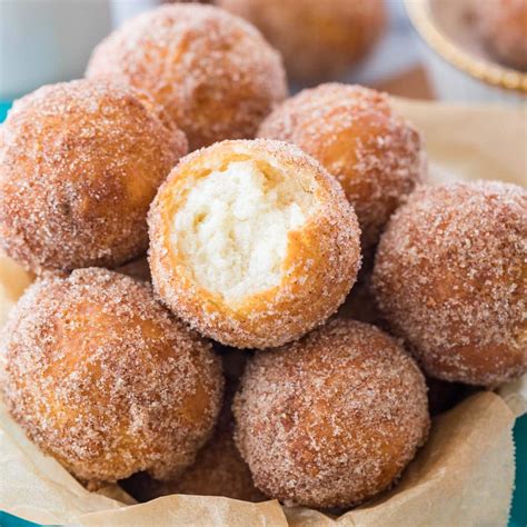 Fried Donut Holes (No Yeast) – HouseholdCooking.com