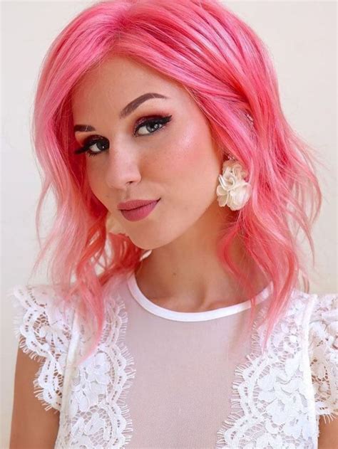 Coral Pink Hair Color – Warehouse of Ideas