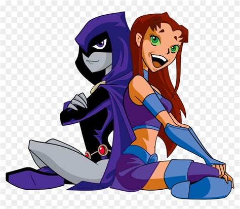 Dc Comics' Starfire & Raven - Teen Titans Raven And Starfire - Free ...