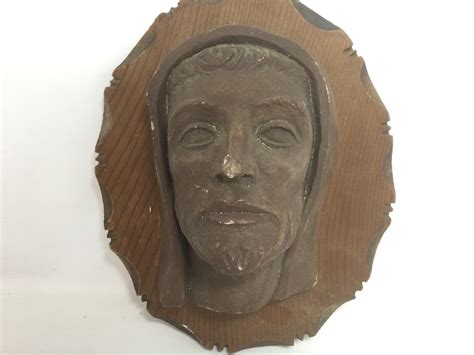 Circa 1960’s Maranatha Liturgical Art Studios Sculpted Head of Saint ...