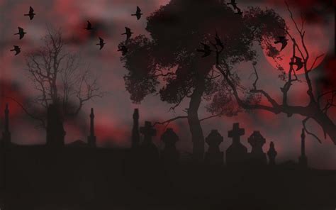 🔥 Download Spooky Graveyard Wallpaper Redemtion by @jhebert | Graveyard ...