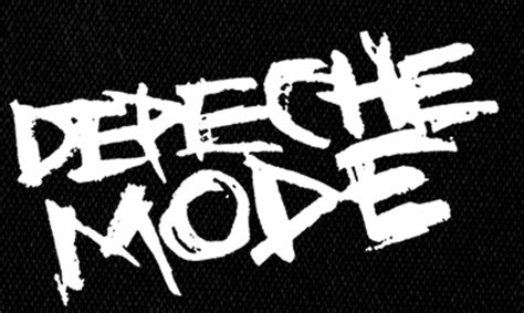 Depeche Mode - Logo Printed Patch