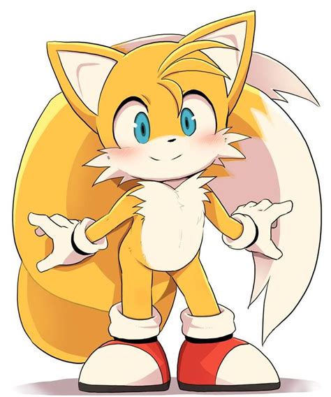 A cute Tails | Miles "Tails" Prower | Tails sonic the hedgehog, Sonic, Sonic the hedgehog