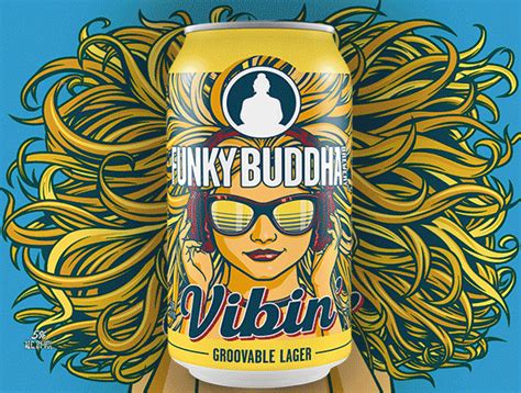 Ebbing Branding & Design Craft beer branding and design process for Funky Buddha Brewery Vibin ...