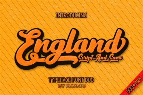 England Script Font - fontforlife.com