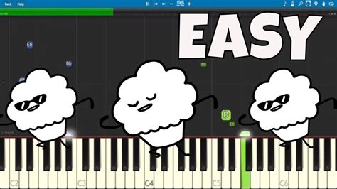 How To Play The Muffin Song - EASY Piano Tutorial (asdfmovie) TomSka ...