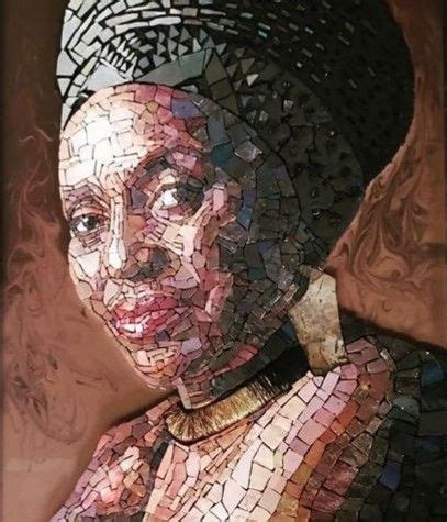 Pin de Knotty Natural em Black Excellence | Arte em mosaico, Arte, Mosaico