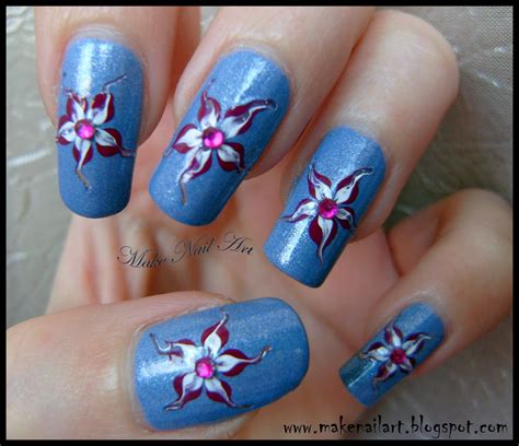 +15 Spring Flower Nail Art