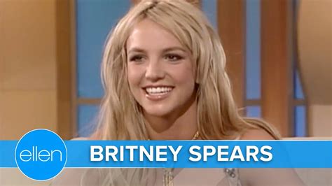 Britney Spears' First Appearance on The Ellen Show (Full Interview) (Season 1) - YouTube