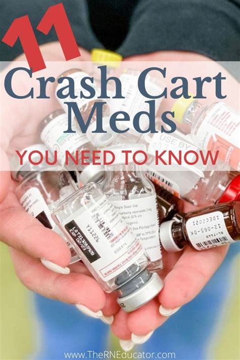 11 Crash Cart Meds You Need to Know - The RN Educator