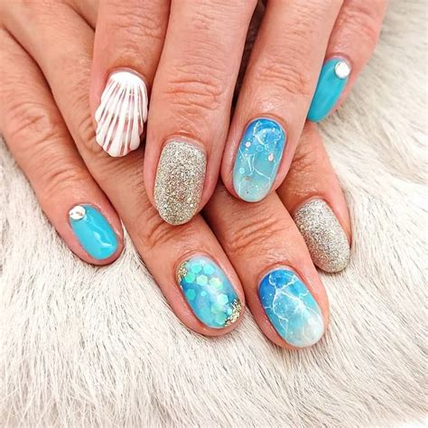 Cute Beach Nail Design Ideas | StyleWile