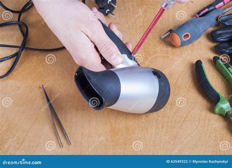 Repair of Household Appliances Stock Photo - Image of wire, system: 63549322