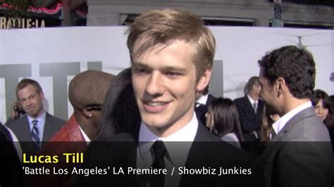 Lucas Till Interview - 'Battle Los Angeles' - YouTube