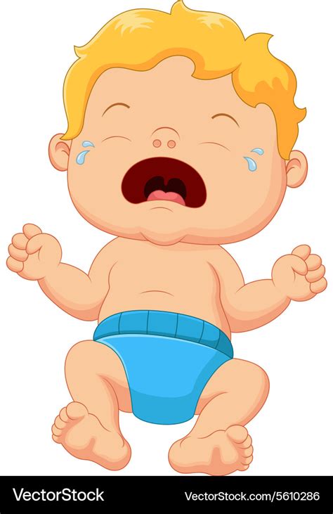 Cartoon Picture Of Baby Crying - Baby Viewer