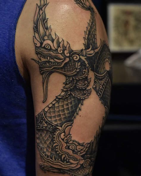 40+ Top-notch Nāga Tattoo Ideas