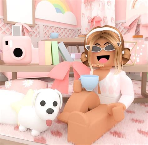 Beautiful Aesthetic Roblox Girl Gif