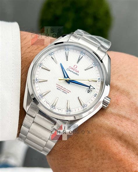 Omega Seamaster Aqua Terra White Dial Best Clone