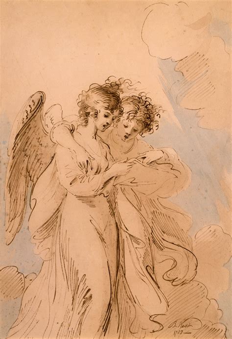 Two Angels Singing - Benjamin West - WikiArt.org