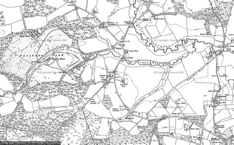 Old Maps of Paultons Park, Hampshire - Francis Frith