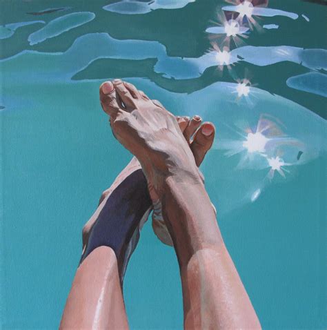 Fine Art Print of Original Acrylic Painting my Feet at - Etsy