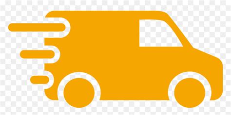 Delivery Van Icon Orange - Orange Delivery Van Icon, HD Png Download - vhv