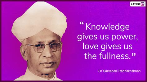 Dr Sarvepalli Radhakrishnan 131st Birth Anniversary: Inspiring Quotes by India's Favourite ...