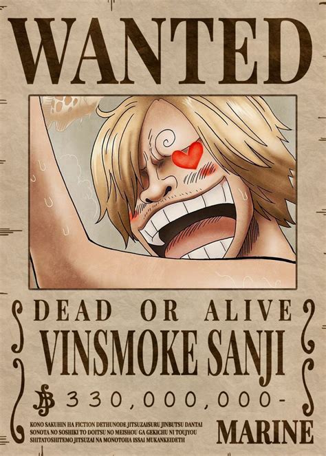 a wanted poster for an anime movie