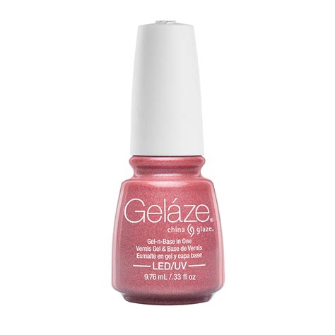China Glaze Gelaze is 100% gel polish that includes the base coat in ...