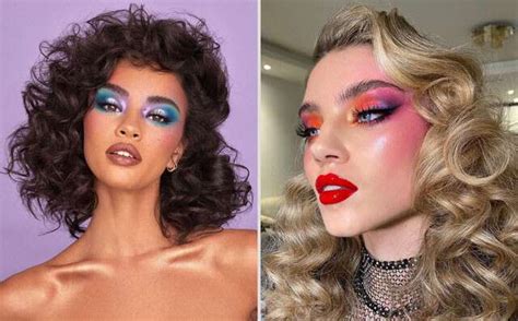 80S Glam Rock Makeup | Saubhaya Makeup