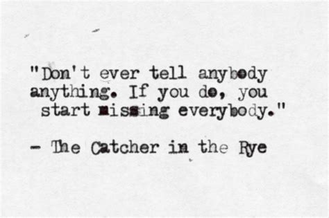 Catcher In The Rye Quotes. QuotesGram