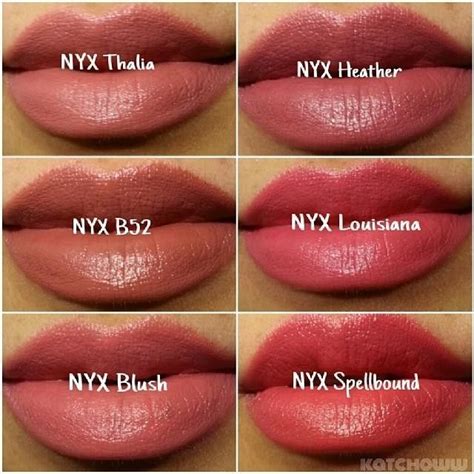 Fitness 4 Ever: NYX Extra Creamy Round Lipstick swatches