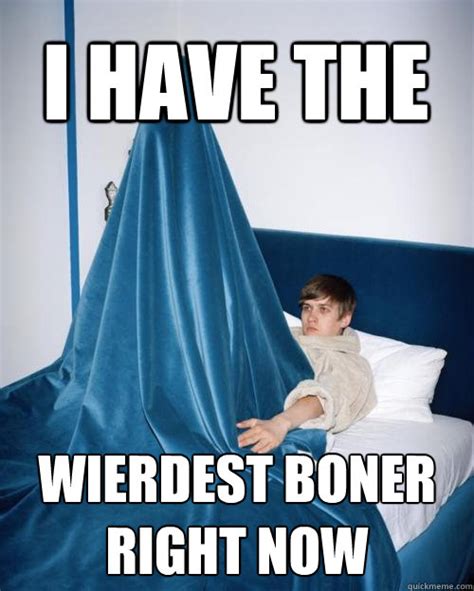 I have the Weirdest boner Right now - I Have The Weirdest Boner - quickmeme