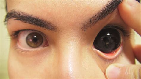 Black Sclera Contact Lenses by KisaMake on DeviantArt