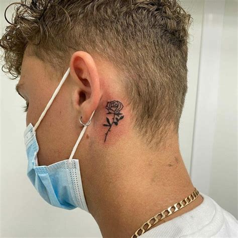 101 Best Behind Ear Tattoo Male Ideas You’ll Have To See To Believe!