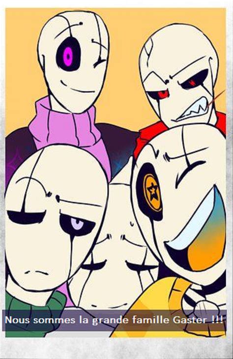 Donc ici vous aurez ; - Des traductions de comics sur le Gaster Gang… #fanfiction # Fanfiction ...