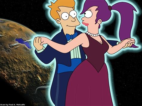 Fry & Leela - Futurama Wallpaper (967818) - Fanpop