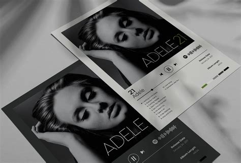 Adele Poster Printable Wall Art Adele 21 Album Cover | Etsy